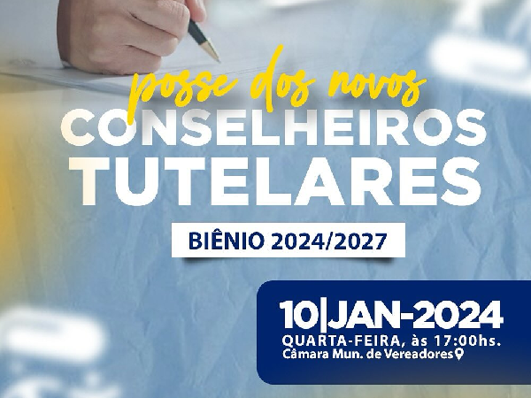 Toman posse os novos conselheiros tutelares de Ourém